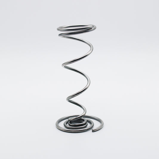 Spirale metallica porta palo santo o salvia bianca