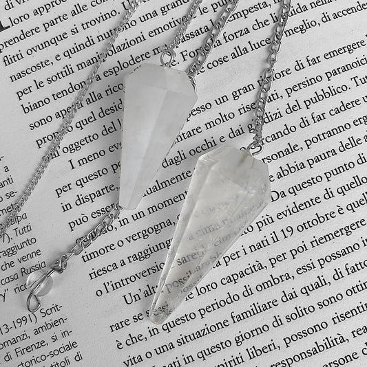 Pendolo in quarzo di neve