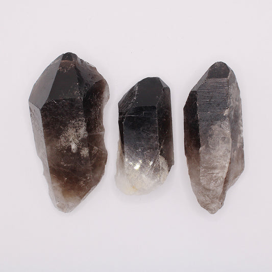 Punta grezza in quarzo fumé / 60-80 mm