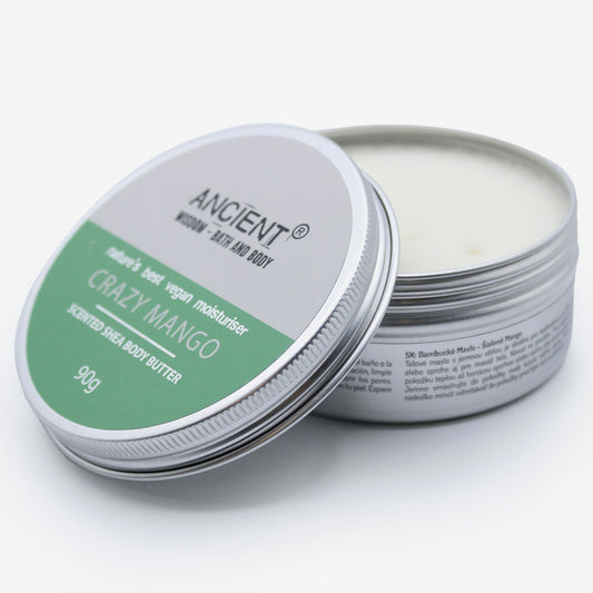 Burro corpo karitè vegano / mango / 90 gr