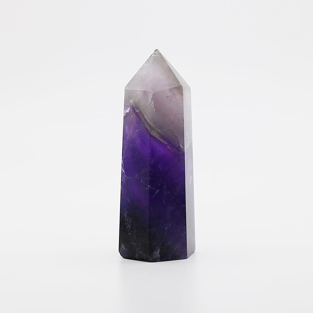 Torre in fluorite arcobaleno / 65 mm