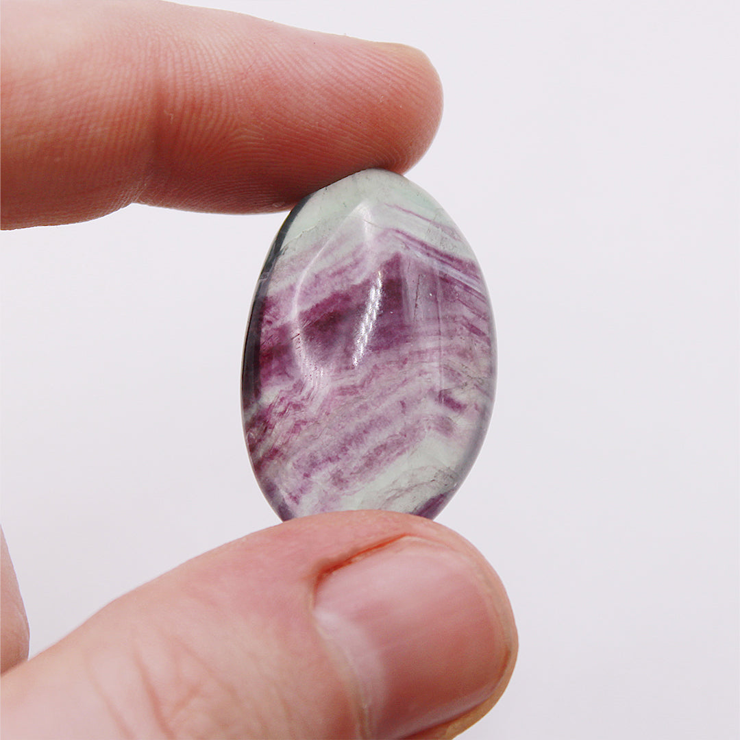 Fluorite arcobaleno burattata / 20-30 mm