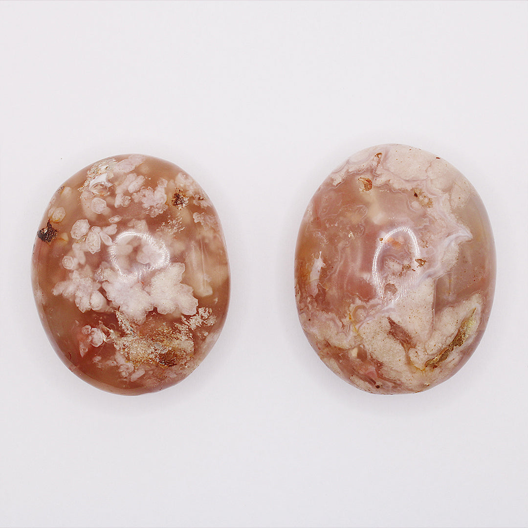 Palmstone in agata sakura / 50-60 mm