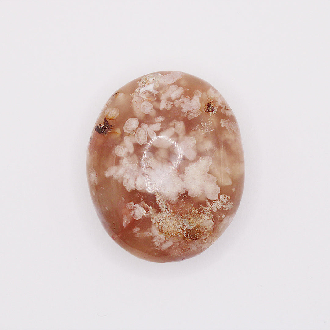 Palmstone in agata sakura / 50-60 mm