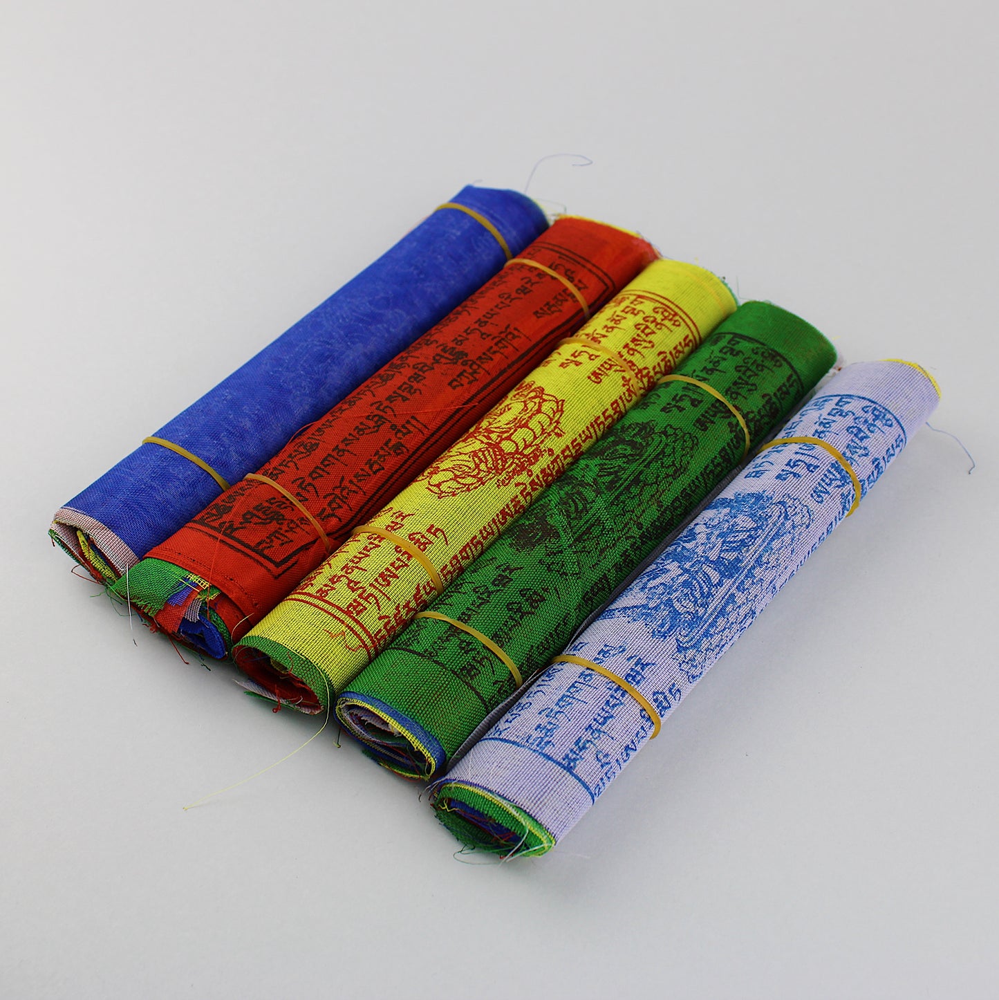 Tibetan flags / 18 cm - row of 10 flags / 1 pc