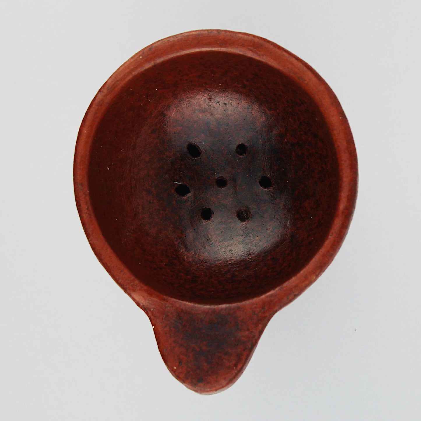 Braciere in ceramica per incenso in grani o porta palo santo / terracotta