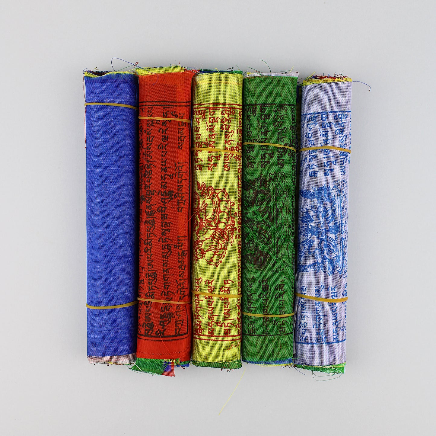 Tibetan flags / 18 cm - row of 10 flags / 1 pc