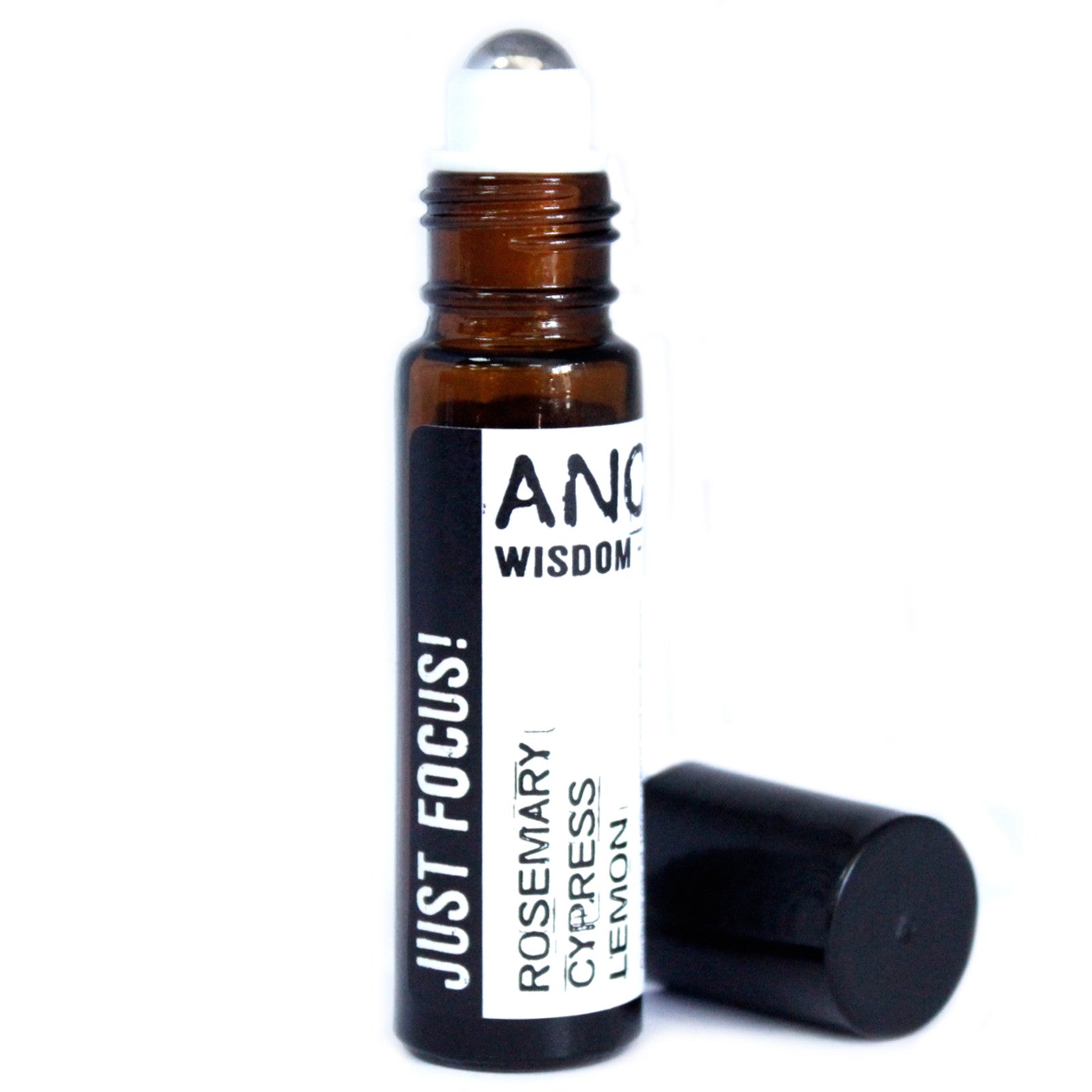 Olio essenziale roll on / JUST FOCUS! / rosmarino, cipresso e limone / 10 ml