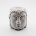 Diffusore per aromi in ceramica / Buddha bianco / 9 cm