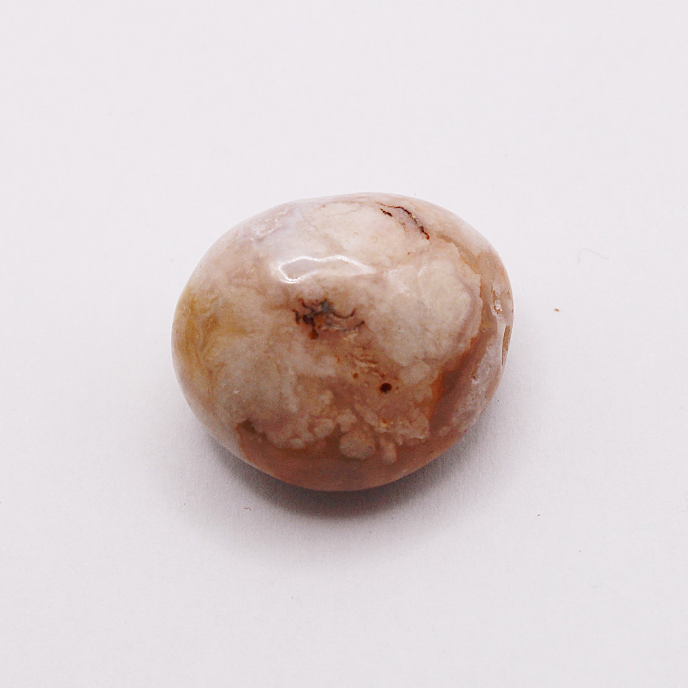 Agata sakura burattata / 20-30 mm