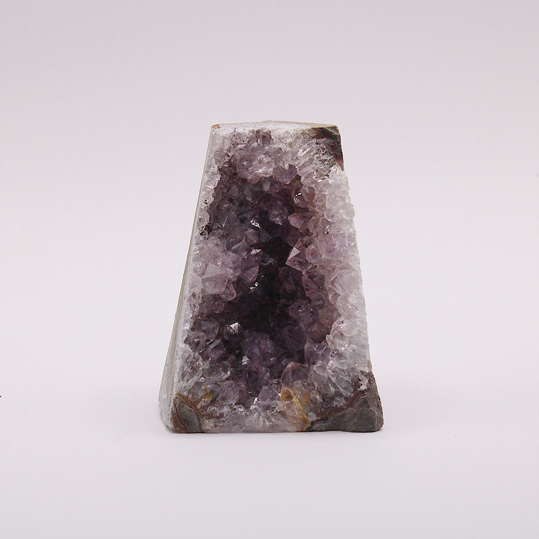Baby cattedrale grezza in ametista / 70-120 mm