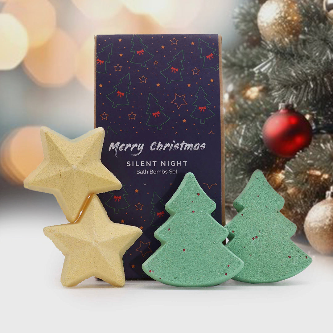 Frizzanti da bagno natalizi / Notte silenziosa