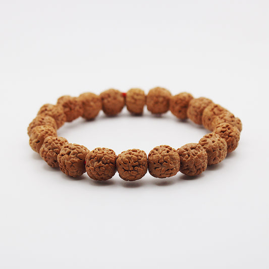 Bracciale mala rudra rudraksha / semi Ø 10 mm