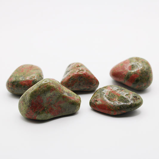 Unakite burattata / 20-30 mm