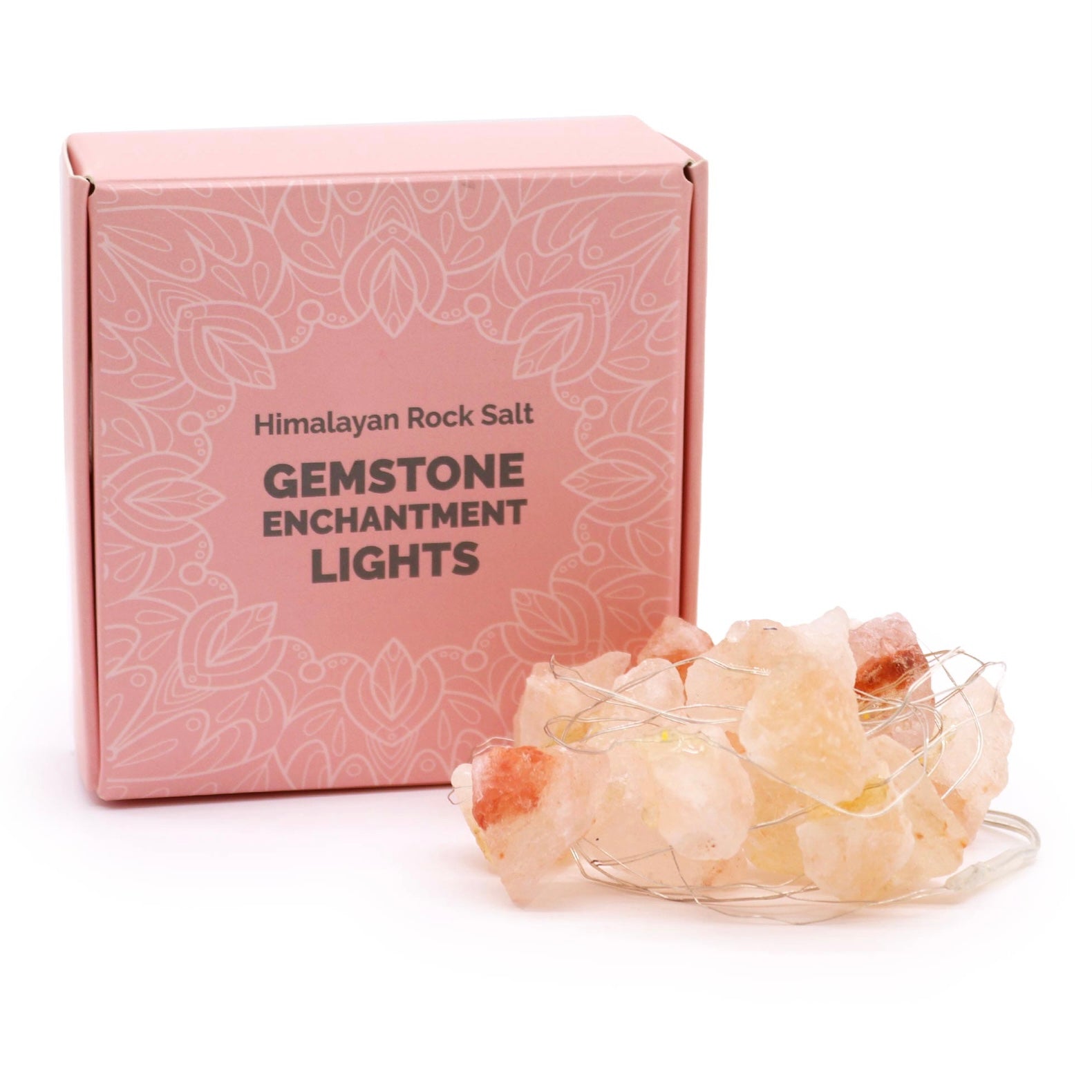 Luci led / sale rosa Himalayano / 227 cm
