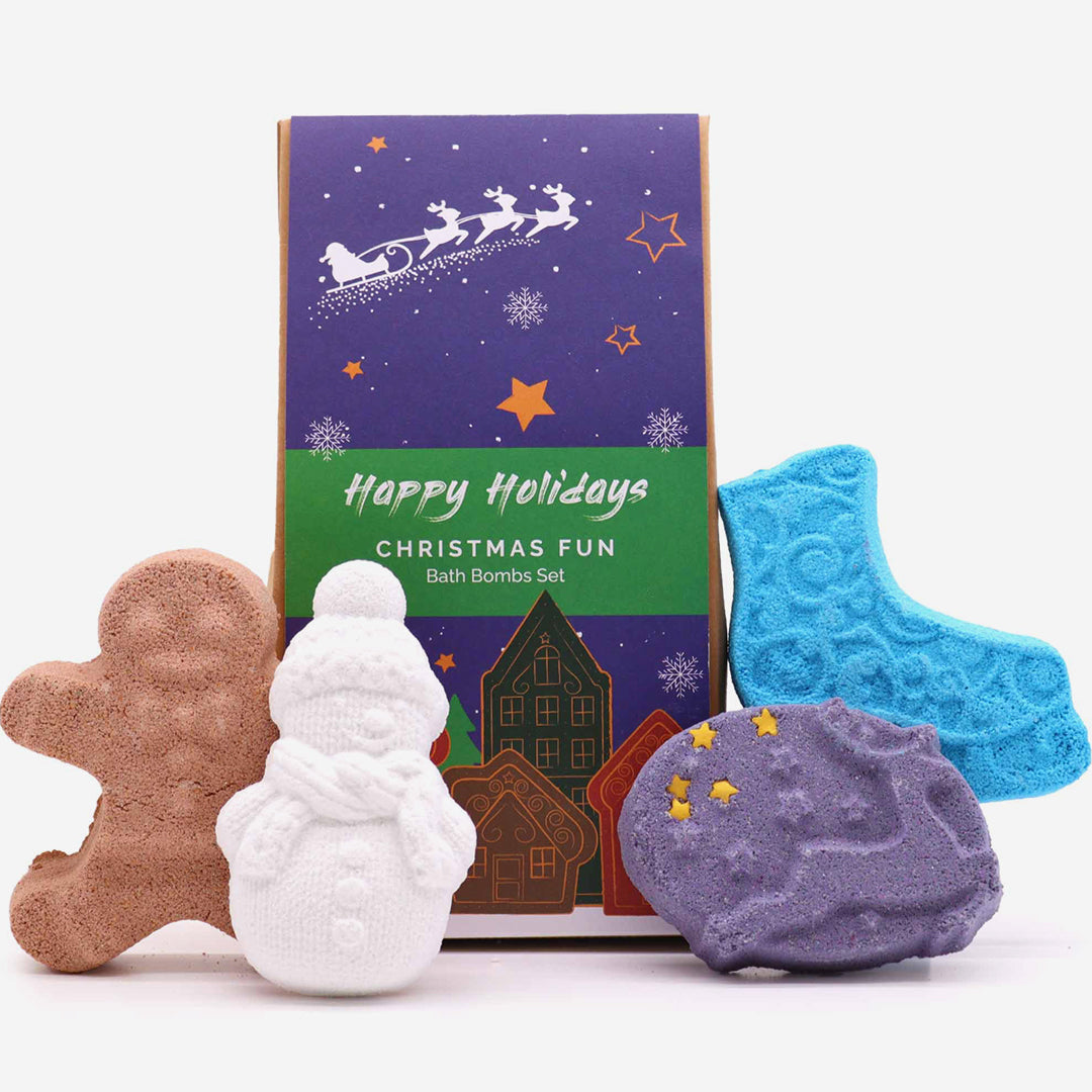 Frizzanti da bagno natalizi / Natale divertente