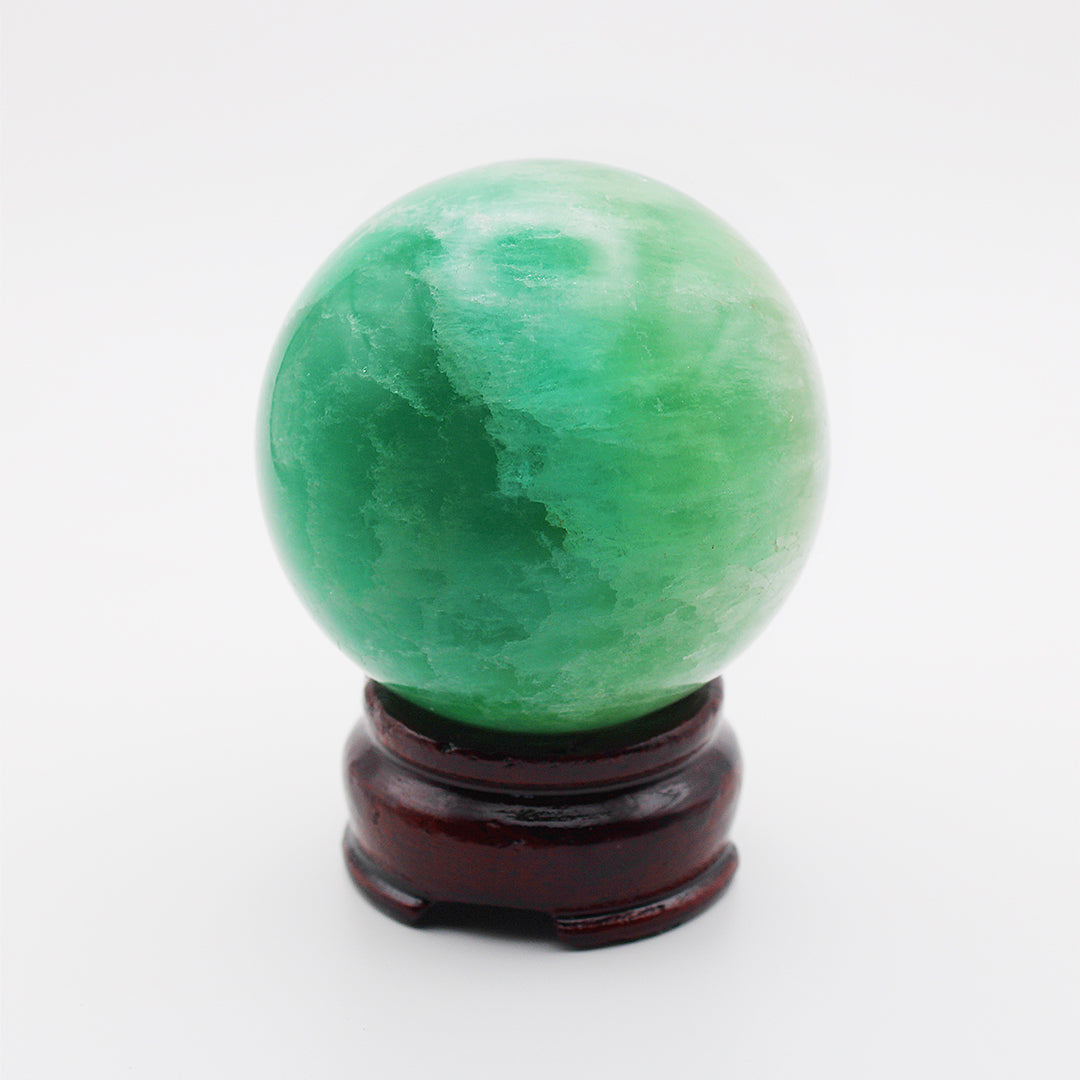 Sfera in fluorite verde / Ø 60 mm