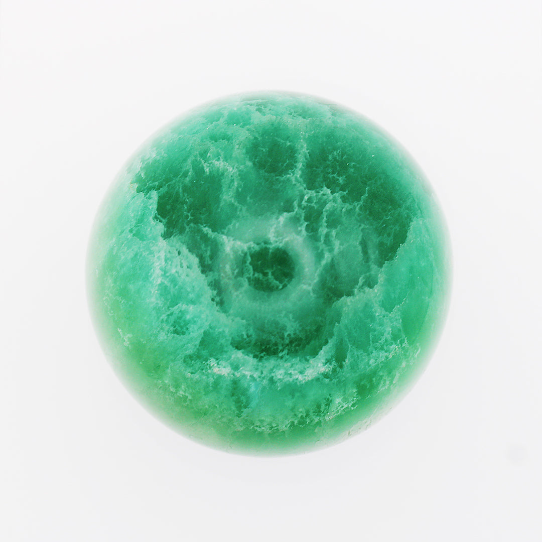 Sfera in fluorite verde / Ø 60 mm