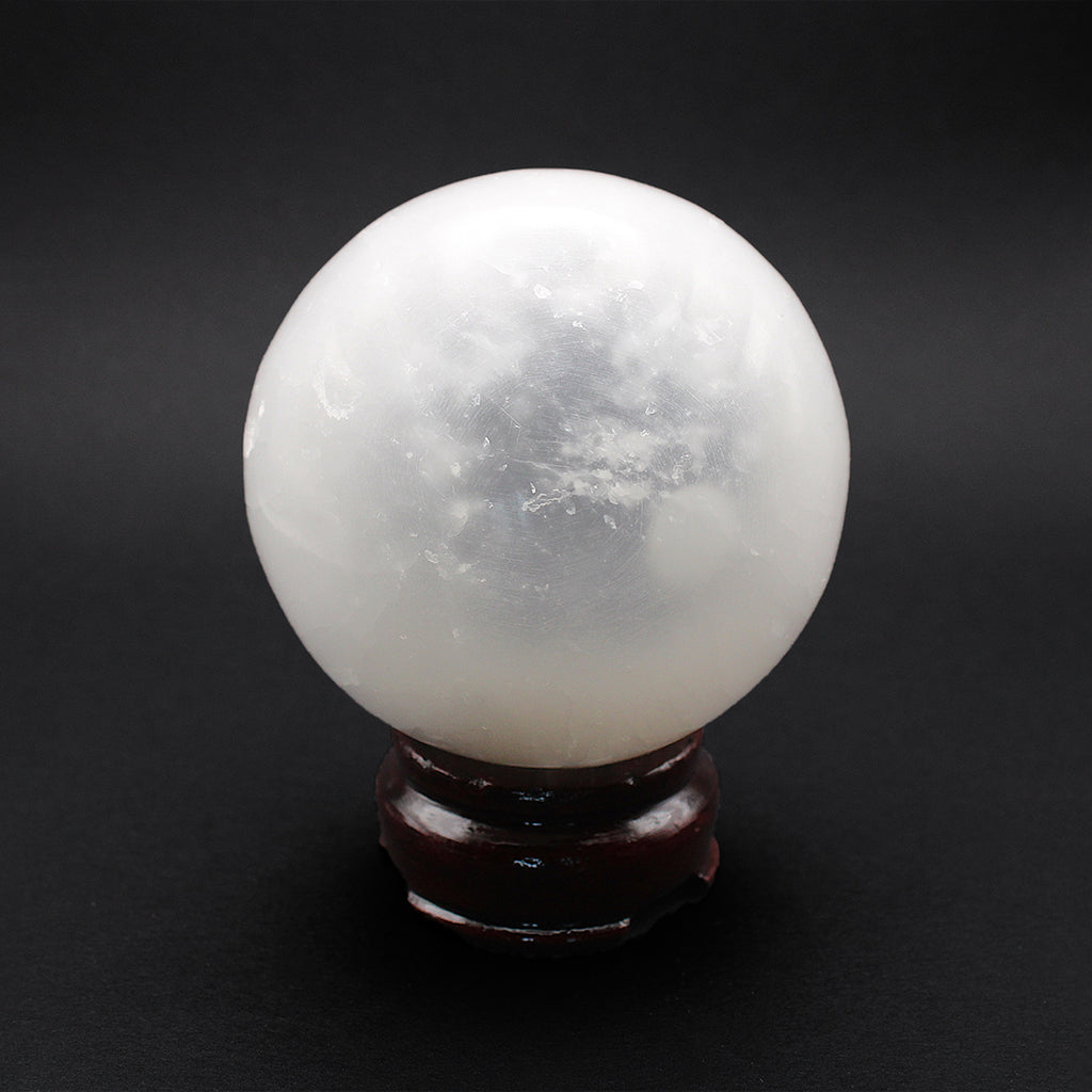 Sfera in selenite / Ø 90 mm
