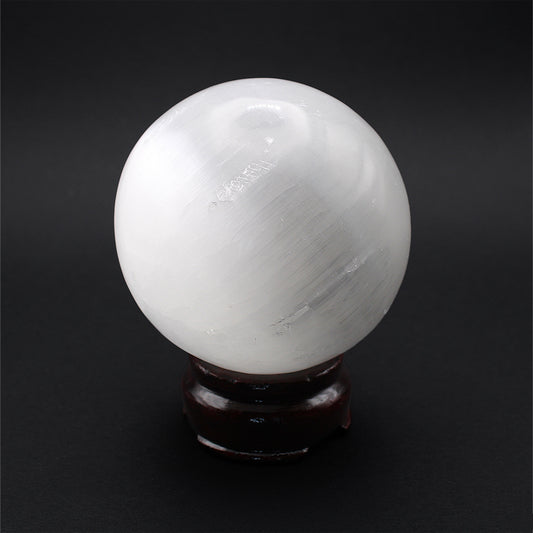 Sfera in selenite / Ø 90 mm