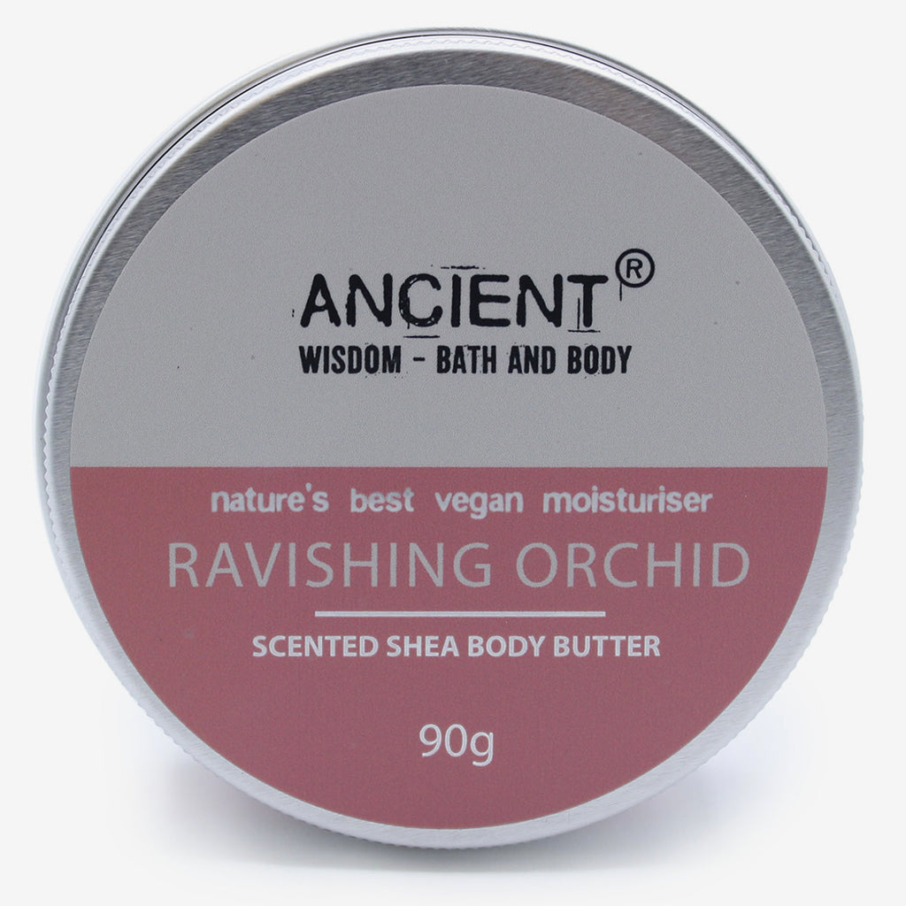 Burro corpo karitè vegano / orchidea / 90 gr