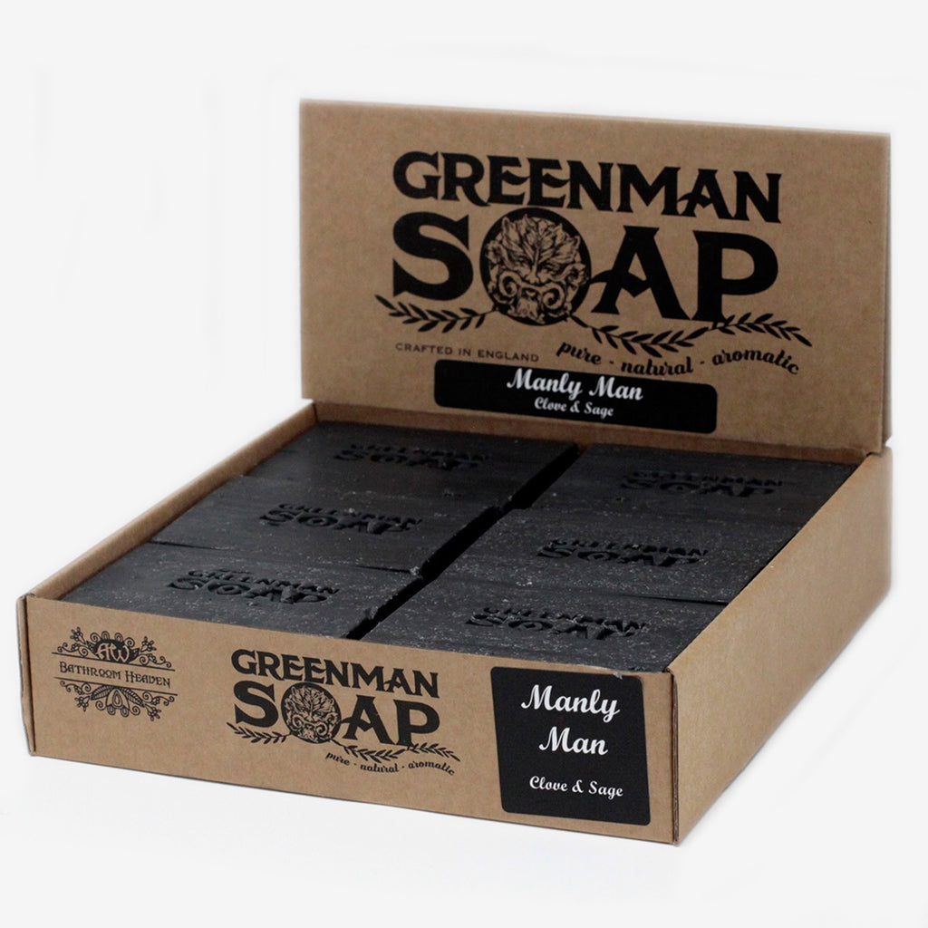 Greenman soap / uomo virile / chiodo di garofano e salvia / 100 gr