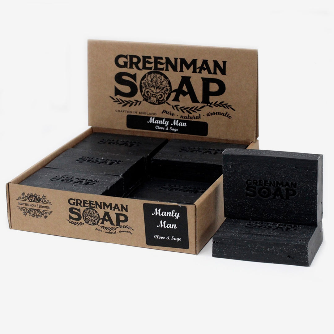 Greenman soap / uomo virile / chiodo di garofano e salvia / 100 gr