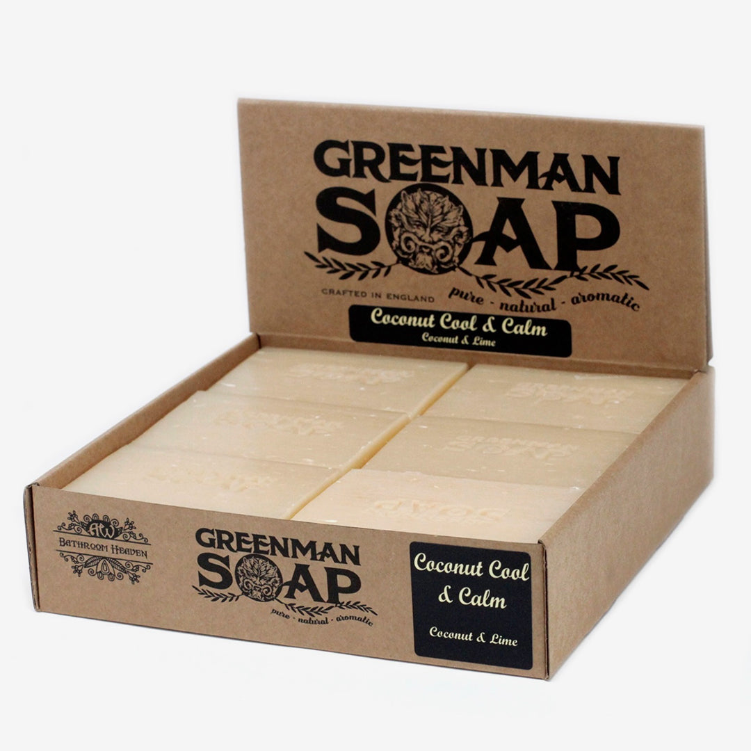 Greenman soap / freschezza e calma / cocco e lime / 100 gr