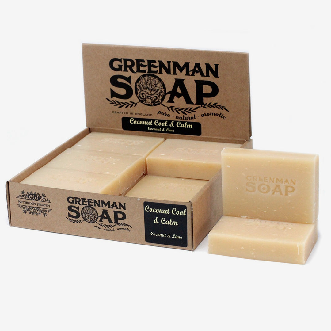 Greenman soap / freschezza e calma / cocco e lime / 100 gr