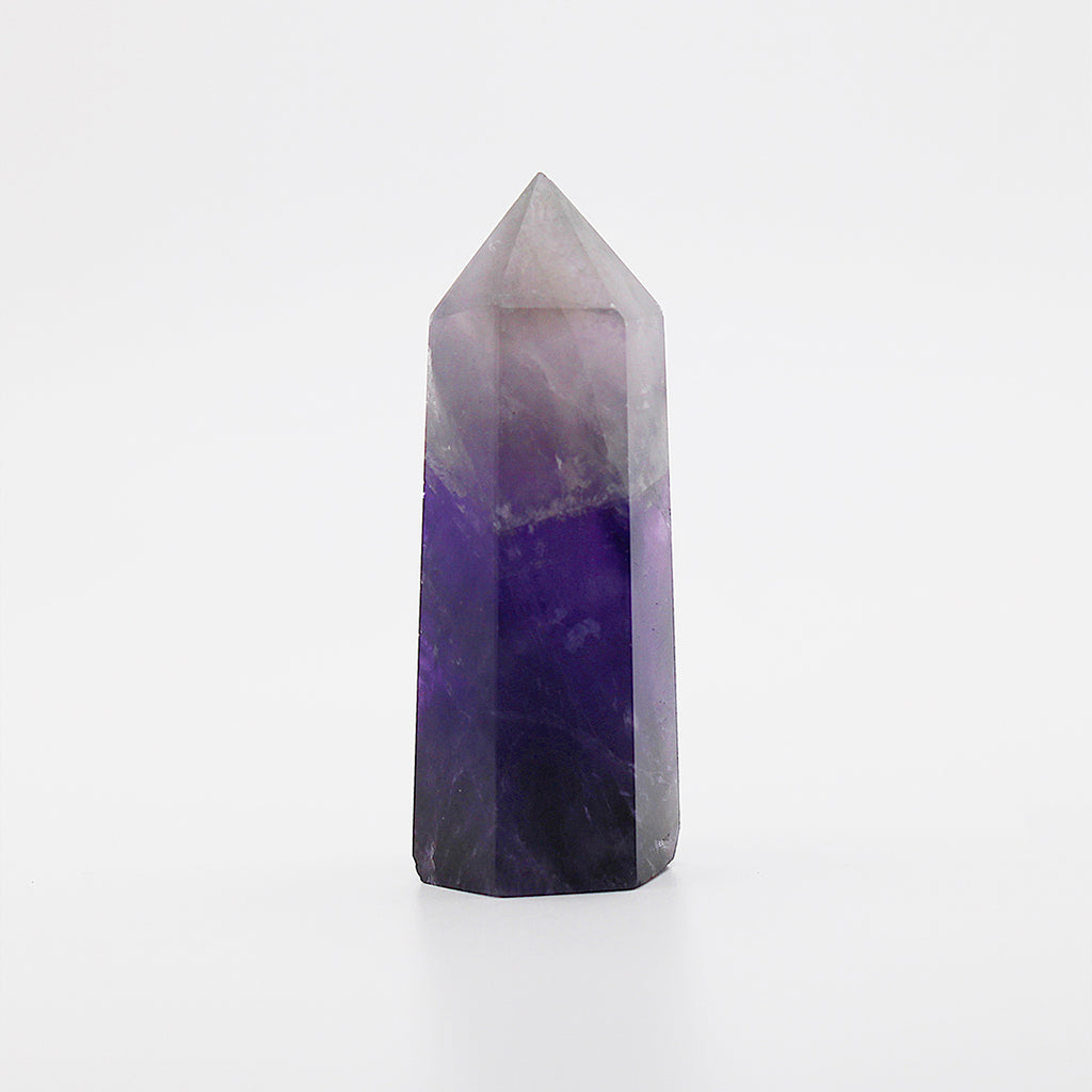 Torre in fluorite arcobaleno / 65 mm