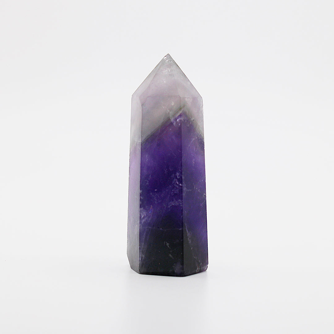 Torre in fluorite arcobaleno / 65 mm