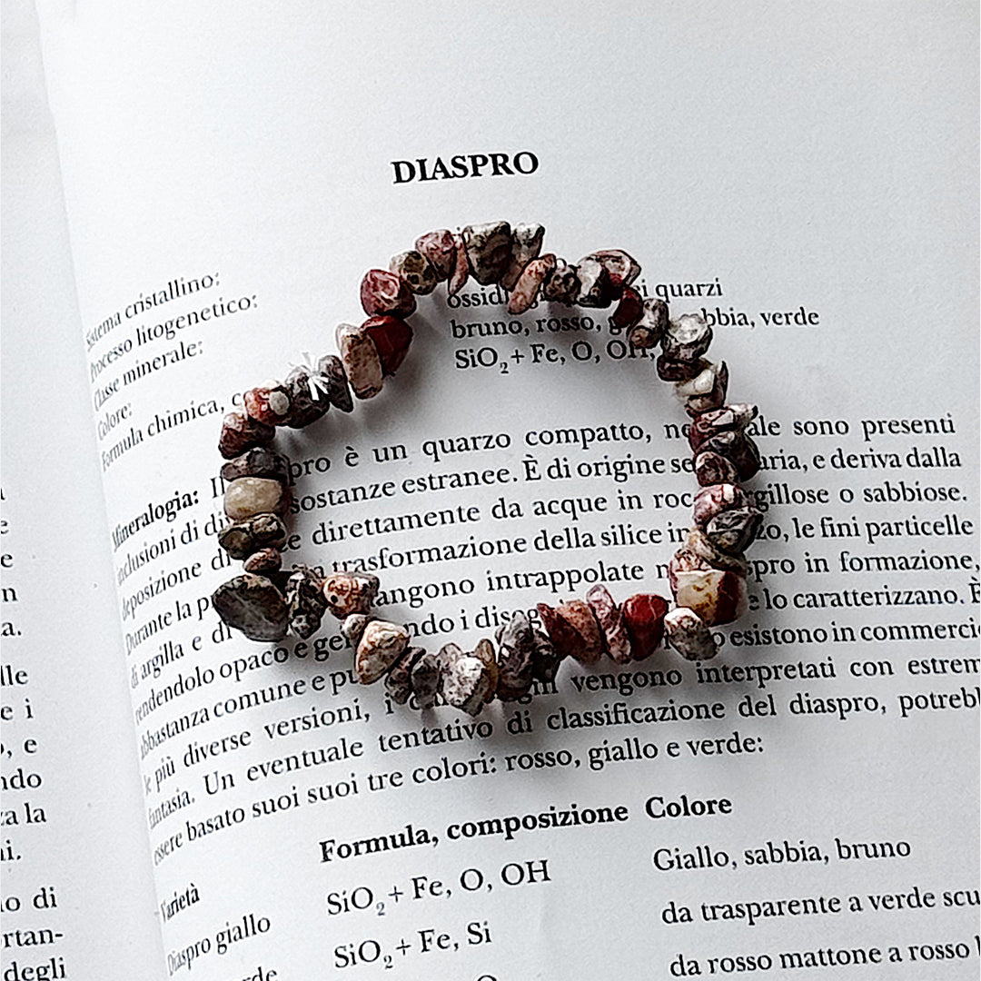 Bracciale in diaspro mix / chips