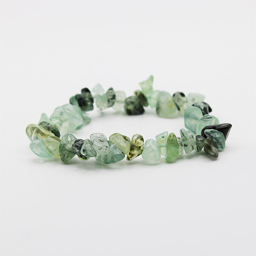 Bracciale in prehnite / chips