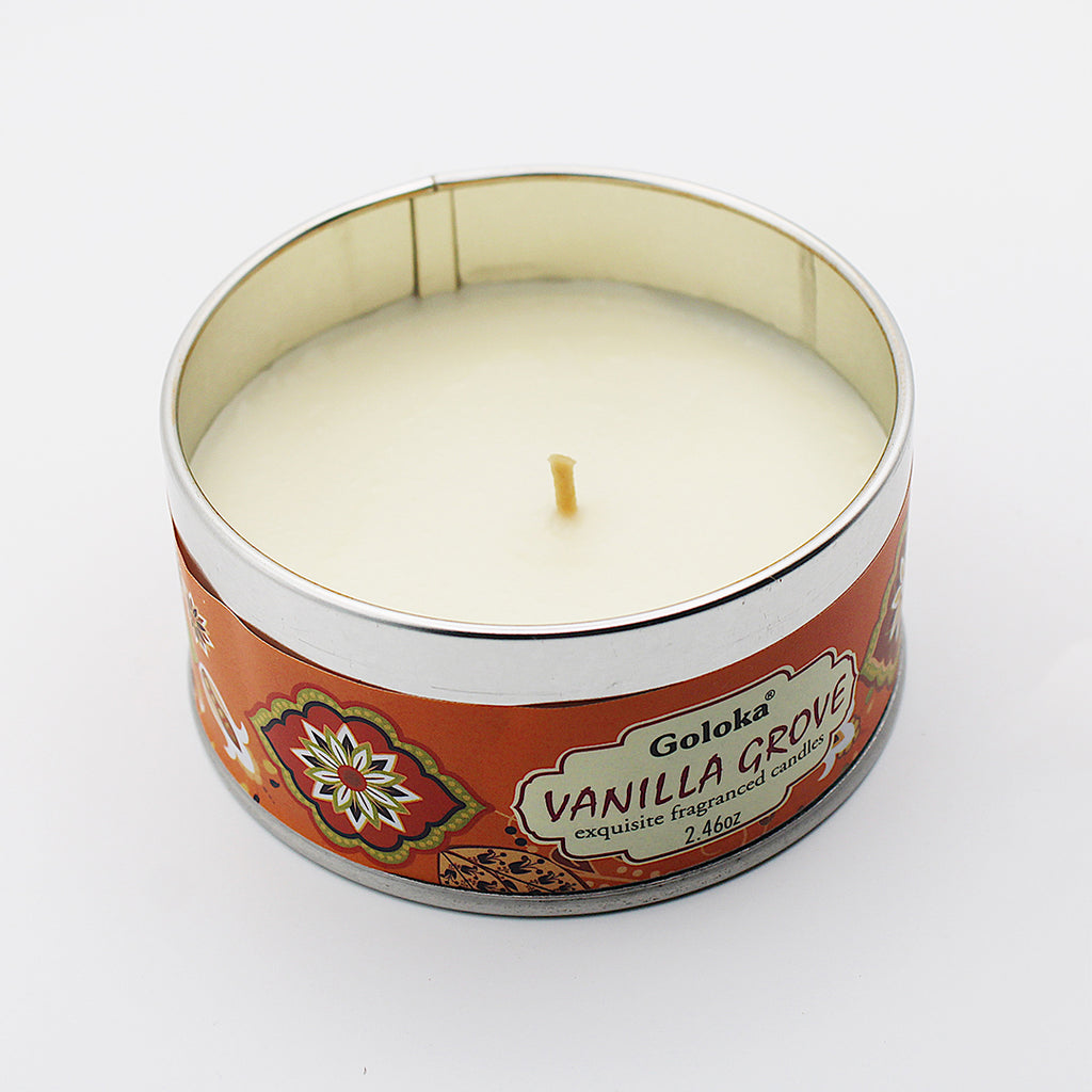 Candela di soia / vaniglia / 6 ore / 70 gr