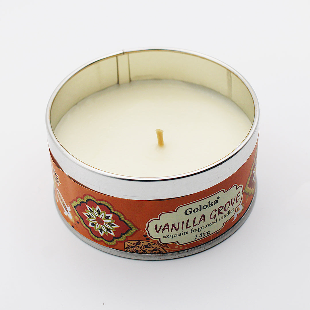 Candela di soia / vaniglia / 6 ore / 70 gr