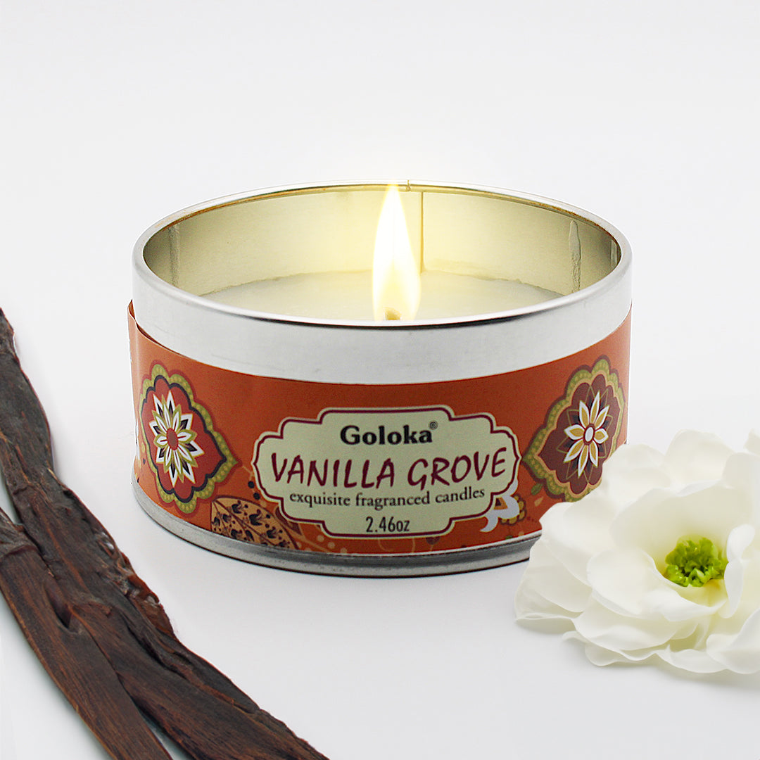 Candela di soia / vaniglia / 6 ore / 70 gr
