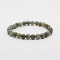 Bracciale in labradorite / pietre Ø 6 mm