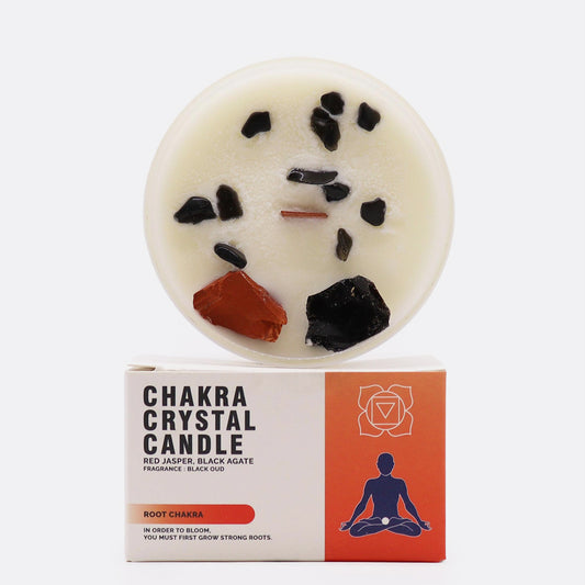 Candela Cristallo Chakra / Chakra della Radice