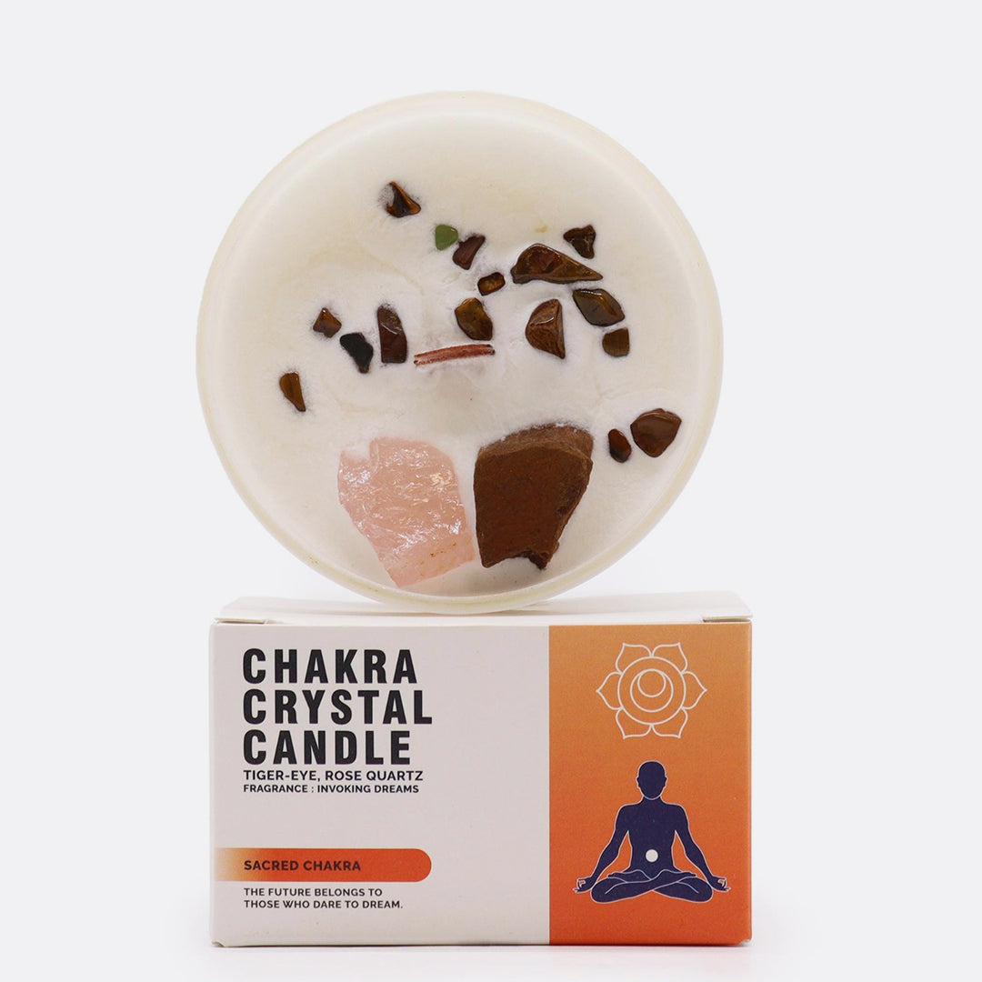 Candela Cristallo Chakra / Chakra sacrale