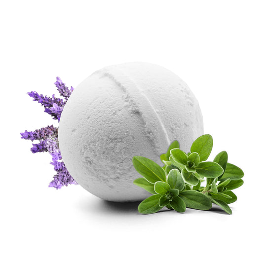 Bath bomb / RIPOSANTE / lavanda e maggiorana