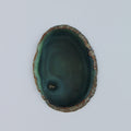 Fetta di geode di agata / Ø 50 mm x 5 mm