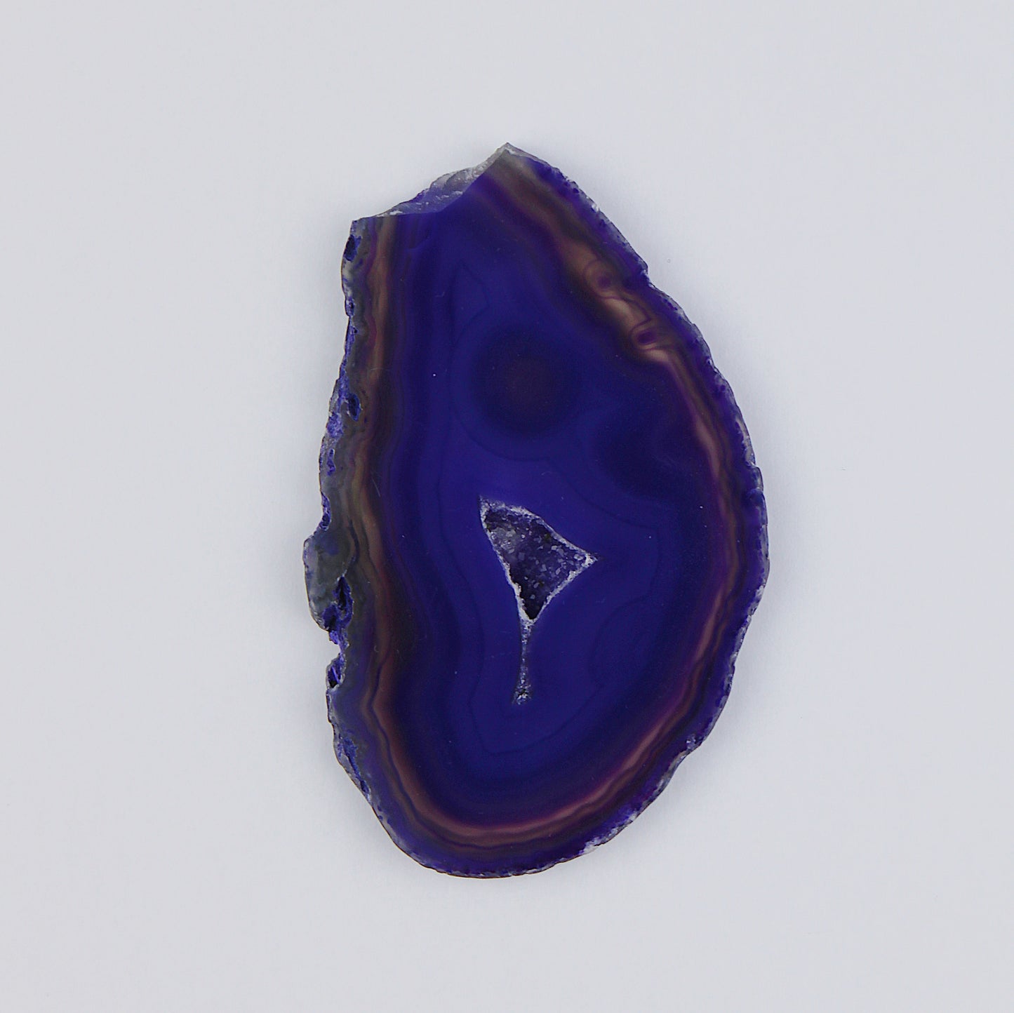 Agate geode slice / Ø 50 mm x 5 mm