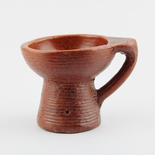 Ceramic brazier for incense in grains or palo santo / terracotta holder