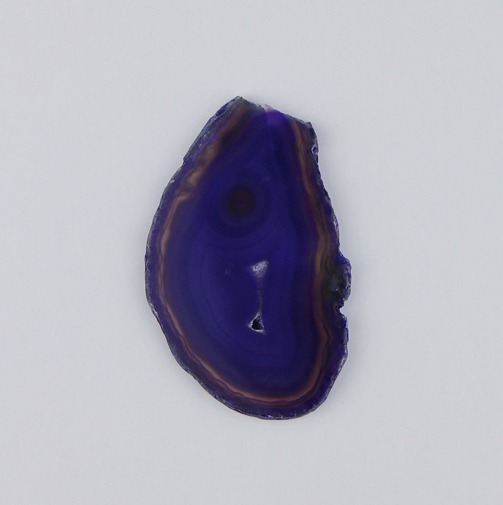 Fetta di geode di agata / Ø 50 mm x 5 mm