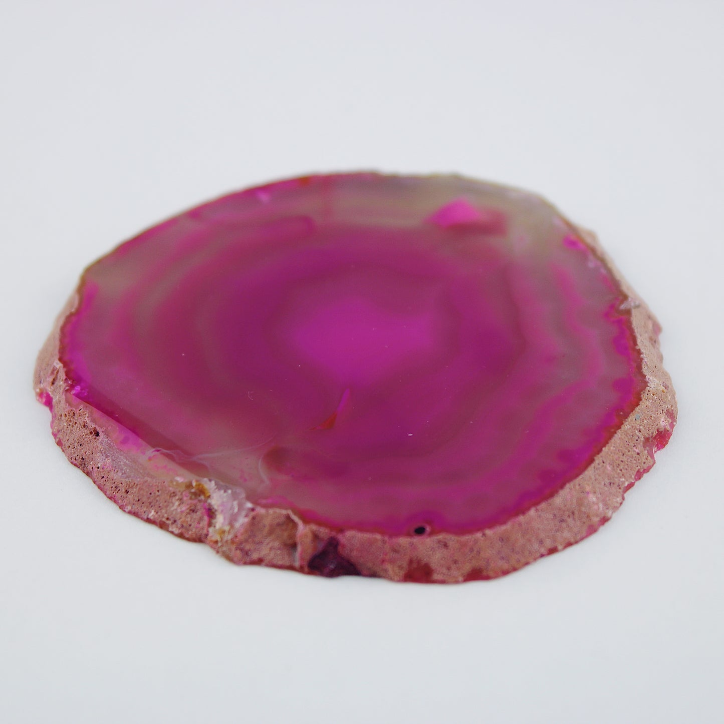 Agate geode slice / Ø 60 mm x 5 mm