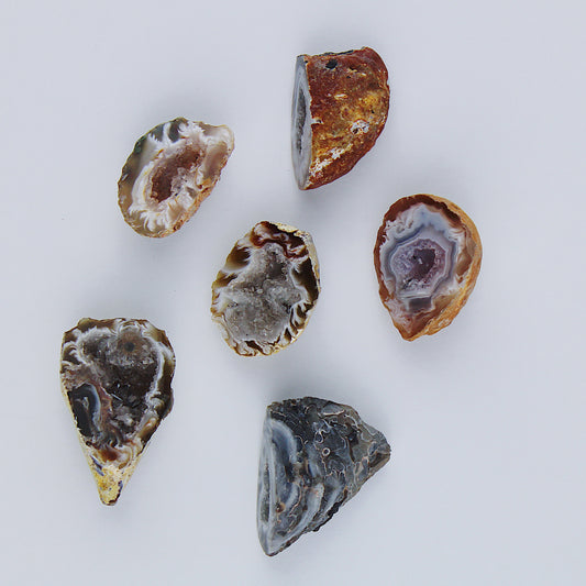 Mini geode di agata / 30-35 mm
