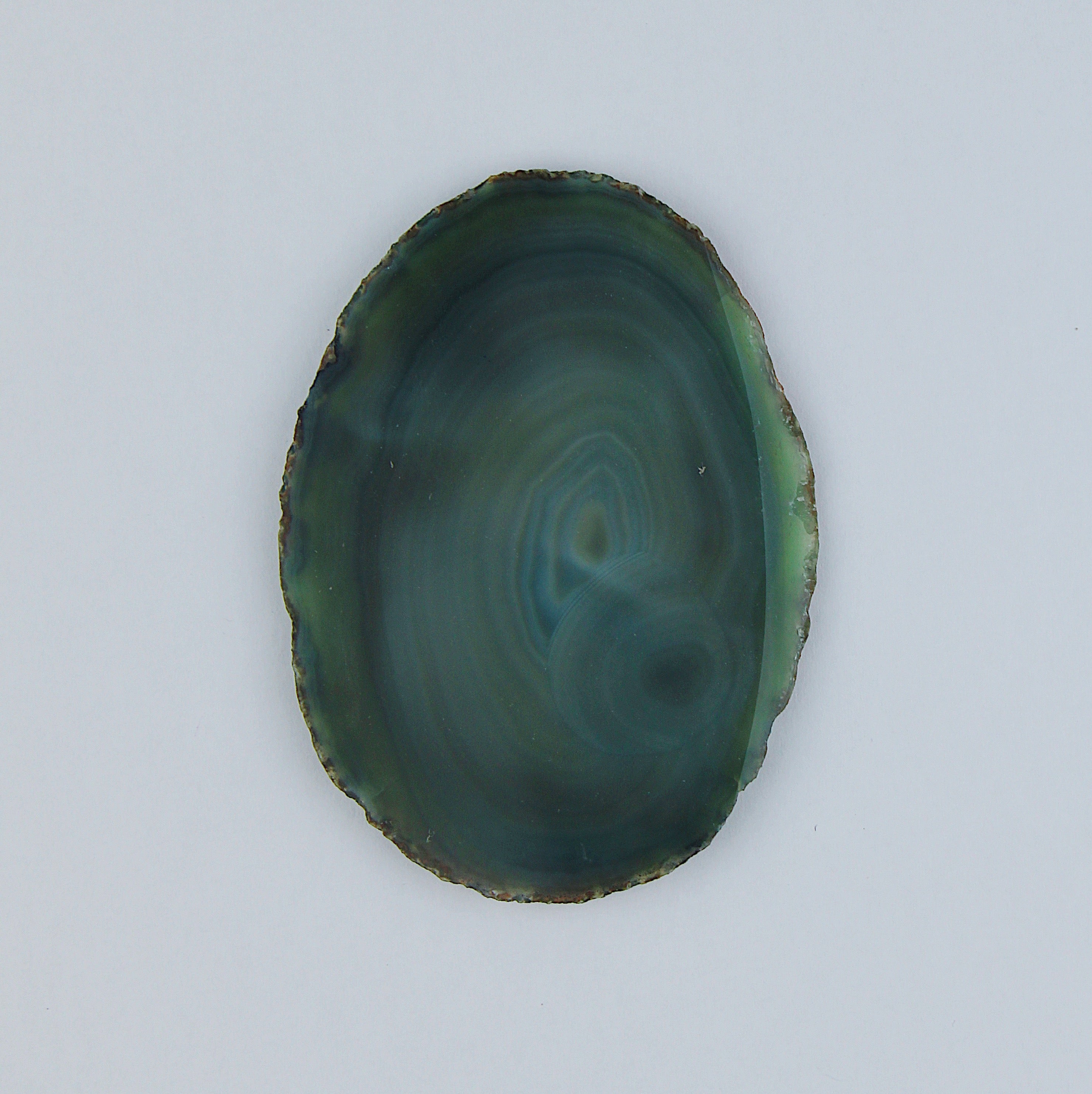 Fetta di geode di agata / Ø 50 mm x 5 mm