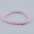 Rose quartz bracelet / stones Ø 6 mm