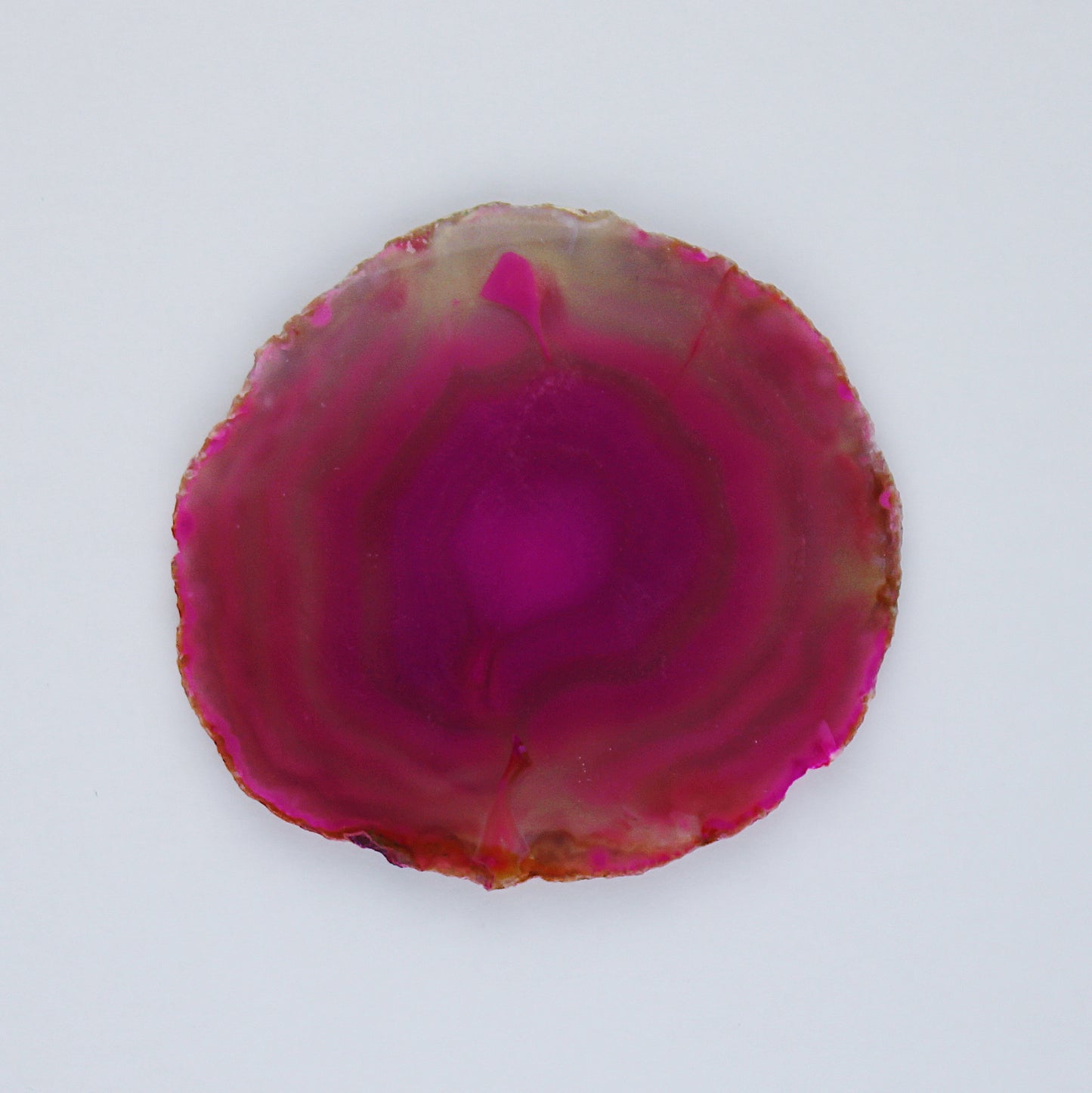 Agate geode slice / Ø 60 mm x 5 mm