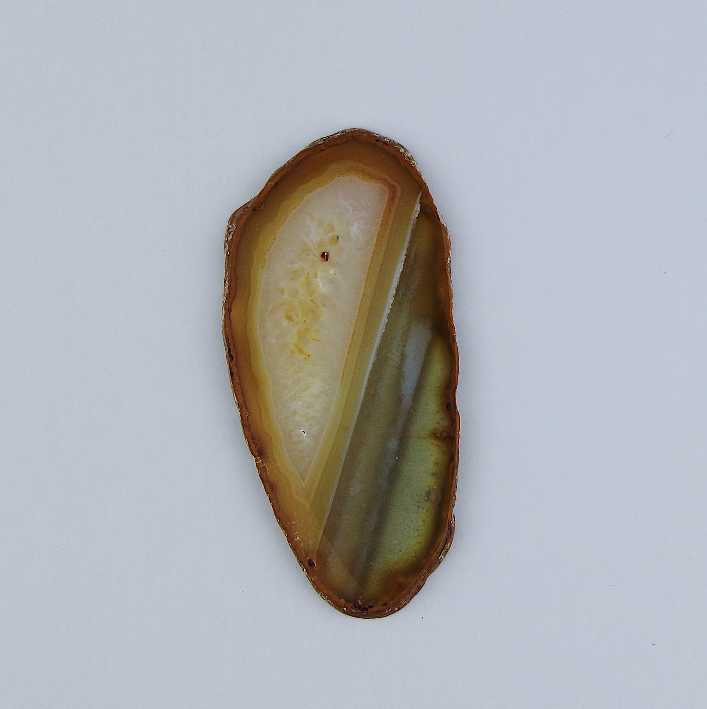 Agate geode slice / Ø 60 mm x 5 mm